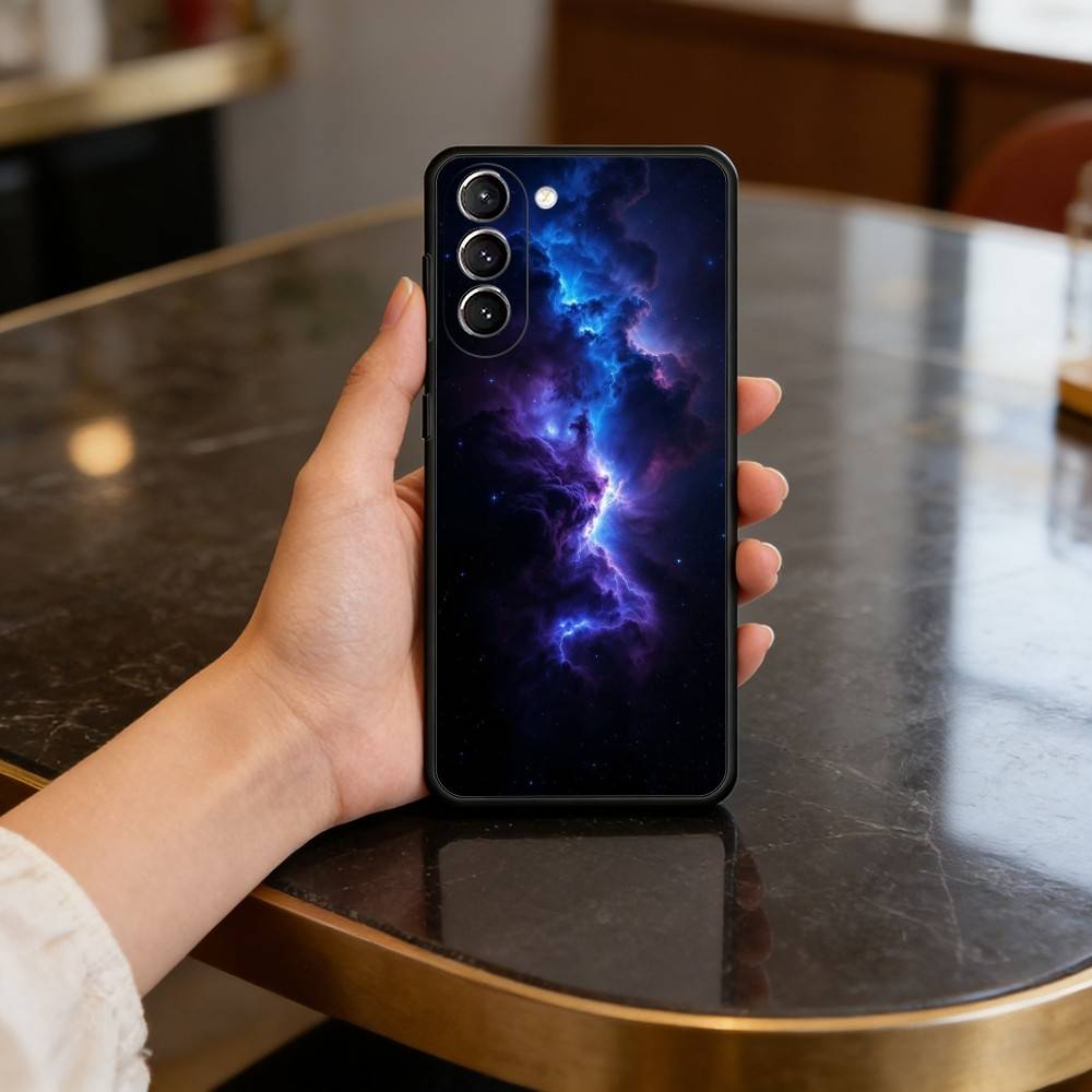 S-Space For Galaxy Art Case for Samsung Galaxy S21 S25 FE S24 S23 Ultra S20 S9 S22 Plus S10 TPU Cover