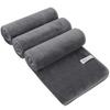 SINLAND Quick-Drying Face Towels, Sports Microfiber Towels, 40cm X 80cm, Set of 3, Gray