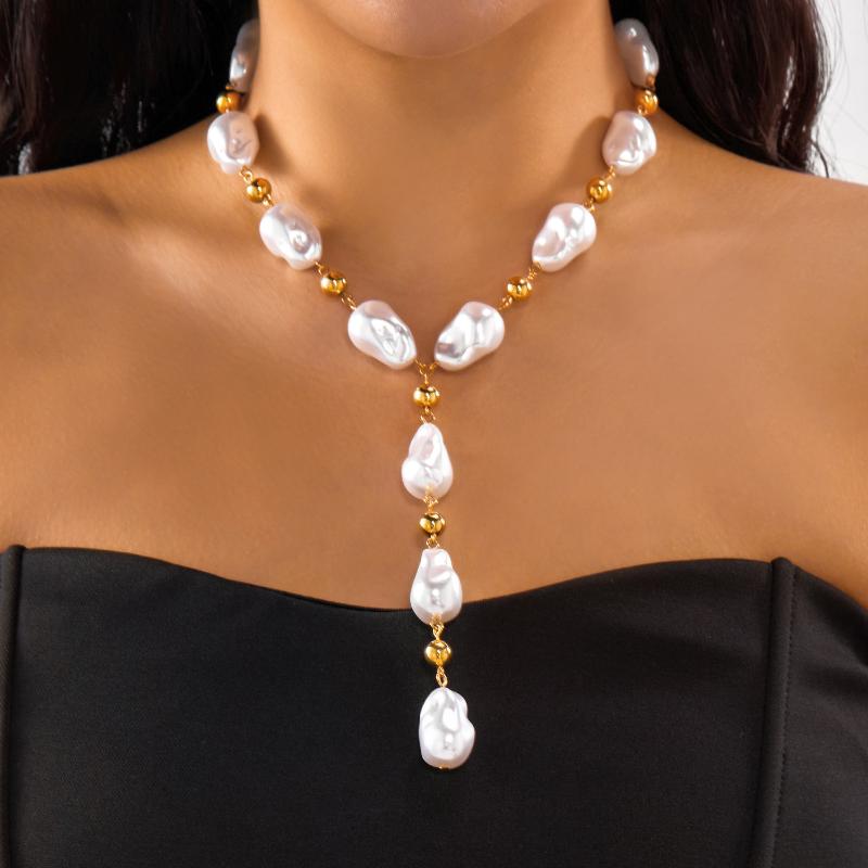Elegant Multilayer Tassel Chain Pendant Necklace For Women Vintage Creative Natural Blue Stone Chocker Necklace Wedding Jewelry