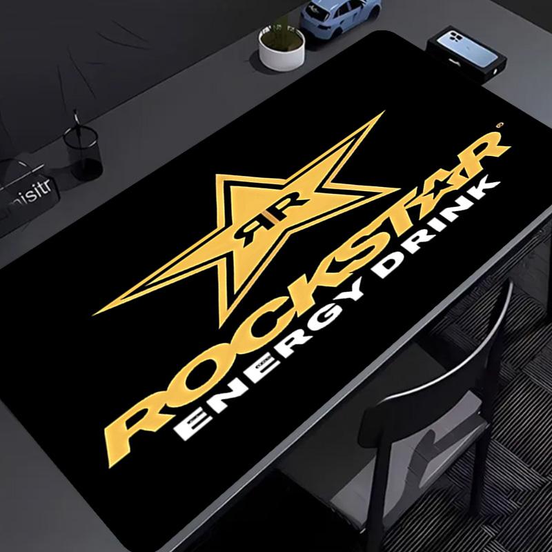 Rockstar Energy Mouse Pad - Non-Slip Rubber Base, Smooth Surface for Work,Gaming,Office,And Home Use, Desk Mouse Pad