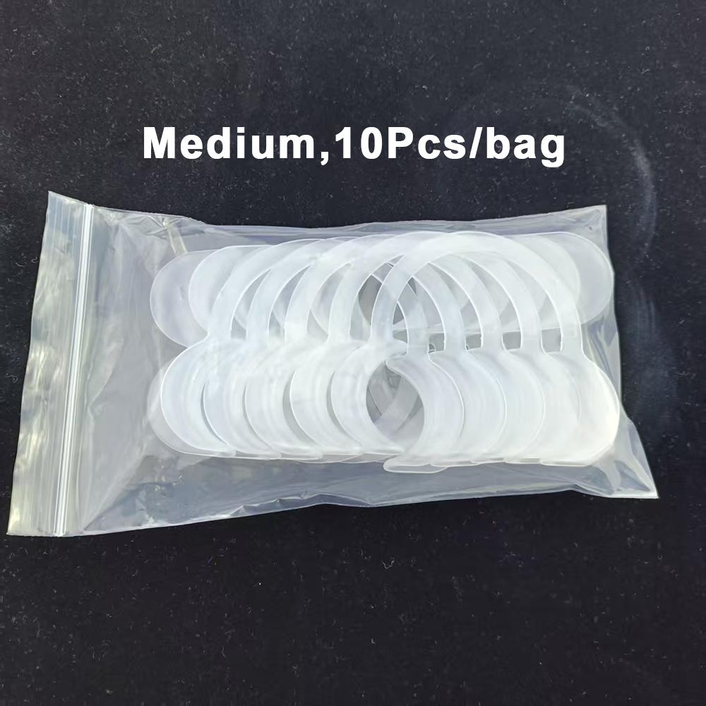 10 sztuk Dentalny Rozpierak Policzkowy Typu C Rozpieraki Warg Biały/Czarny Otwieracz Jamy Ustnej Rozszerzacze Policzkowe Wybielanie Zębów