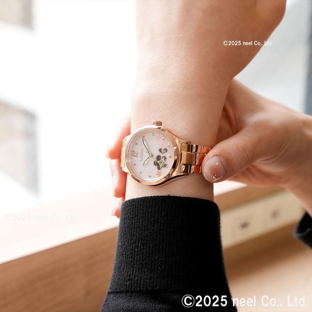 Citizen Limited Edition Mechanical Watch with Open Heart Cherry Blossom Pink PC1017-88Y Women's Design, Waterproof,