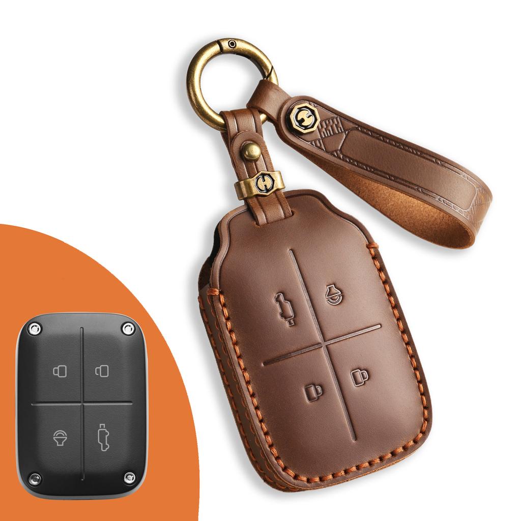 Geeignet für 25 Chery iCAR V23 Autoschlüsselhülle v23 Smart Bluetooth Entity Fernbedienung Schutzhülle Tasche