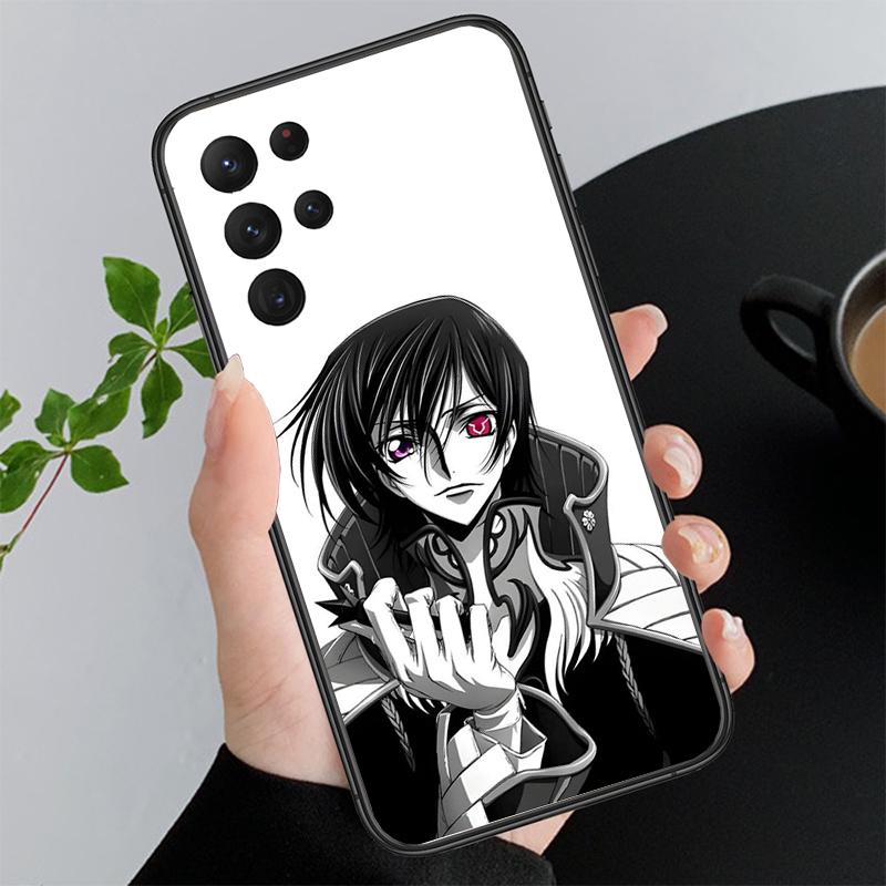 Phone Case For Samsung A17 A55 A16 A56 A35 A15 A53 A54 A33 A34 A25 A05S A52 A52S A07 A26 A06 Code Geass cc lelouch