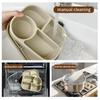4 Grids Divided Lunch Box 750ml Food Storage Container  for Kitchen