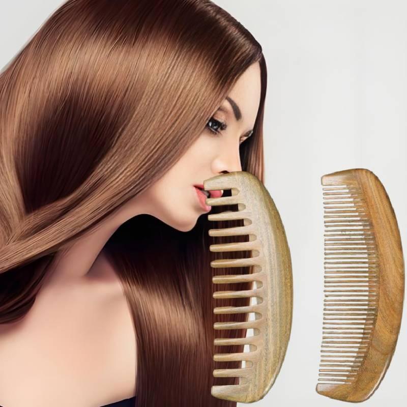 Hair Comb Care Detangling Sandalwood Combs Antistatic Gift Fashion Massage Tool