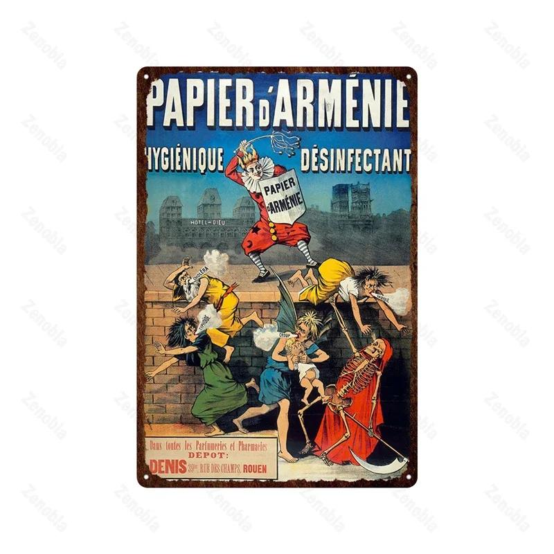 Paris Roma England City Metal Sign Vintage Metal Plaque Travel Tin Poster Scenic Decor for Bar Home Wall Decor Landscape Plat