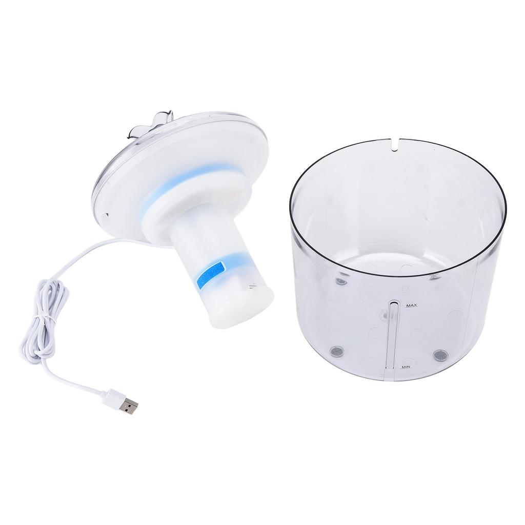 Pets Transparent Drinking Fountain Intelligent Induction Transparent Silent Water Pump Water