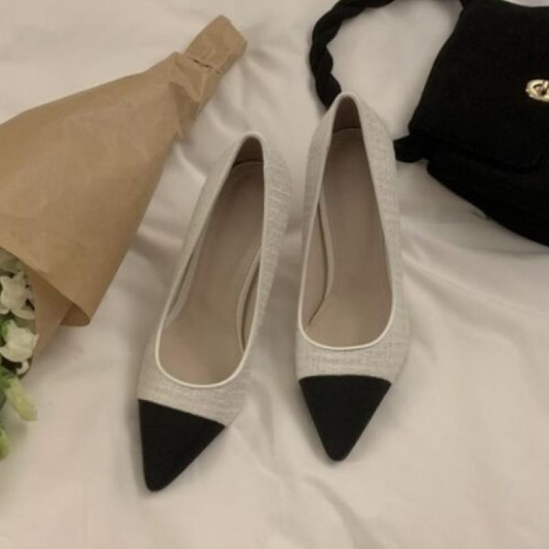 Open Run Sheunkmin Suit Women Office Tweed Minimal High Heel