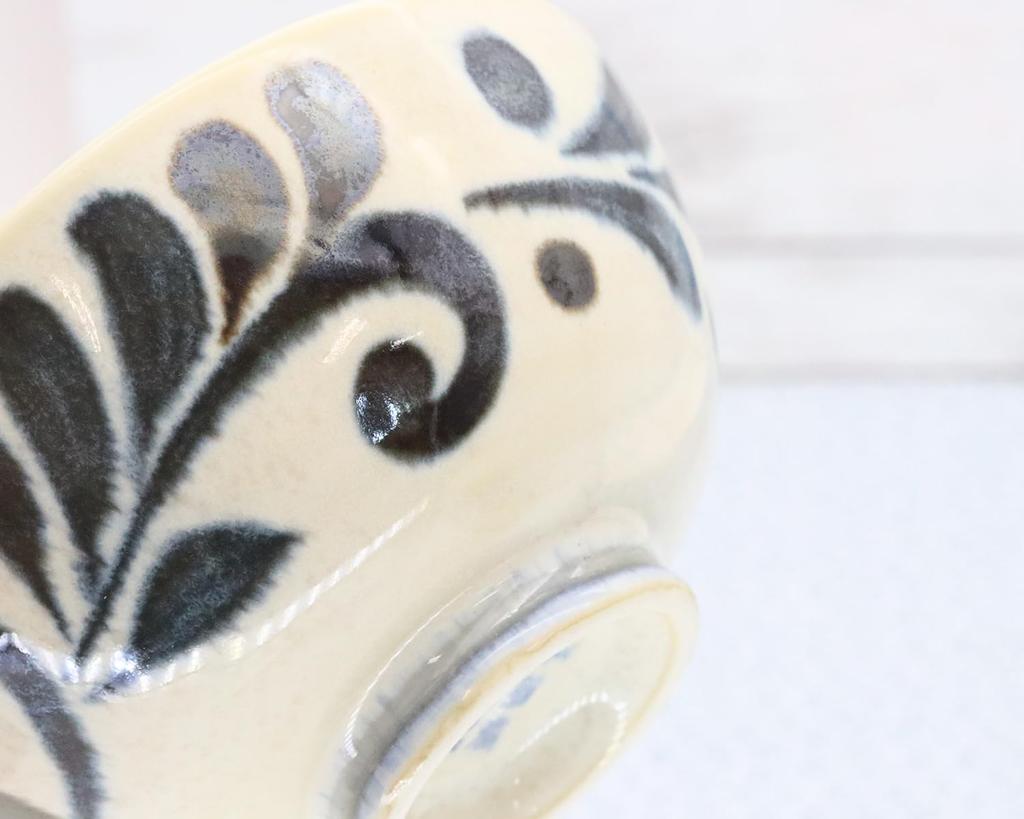 Castle Enterprise [Set of 10 Rice Bowls C] Mino Ware Yachimun Style Tropical Okinawa Tableware