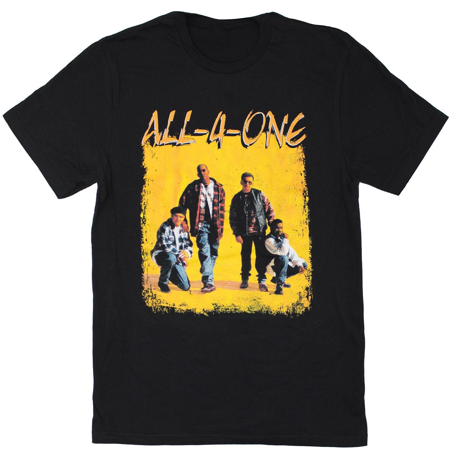 Men s All-4-One Remix T-shirt Medium Black S