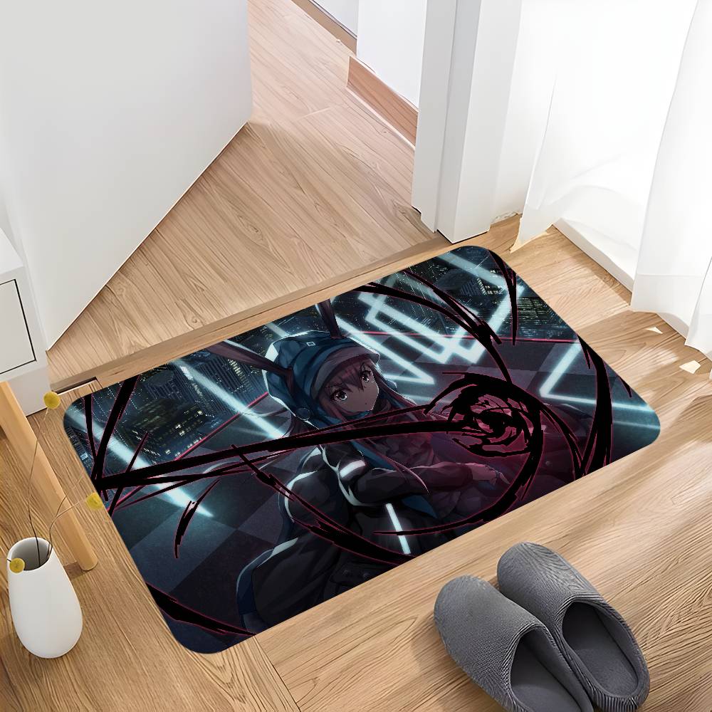 Video Game A-Arknights Room Mats Cheaper Anti-slip Modern Living Room Balcony Printed Household Carpets