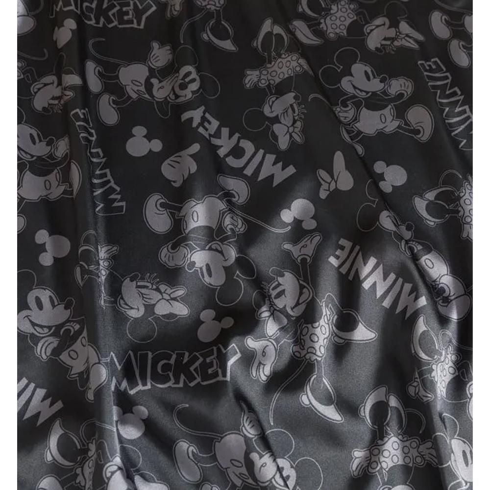 Disney Dámská/Dámská saténová midi sukně se vzorem Mickey Mouse a Minnie Mouse