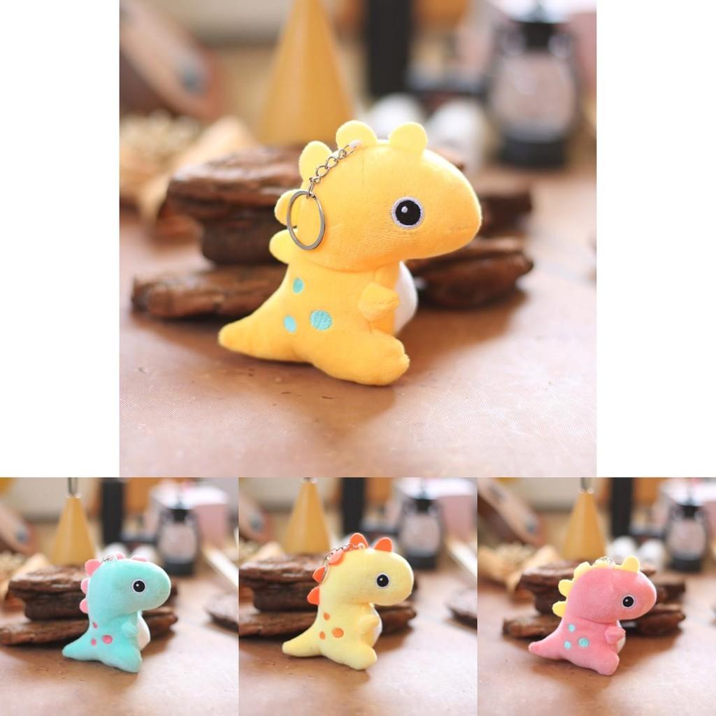 Cute Dinosaur Stuffed Animal Pendant With Pp Cotton Filling For Backpack Decor