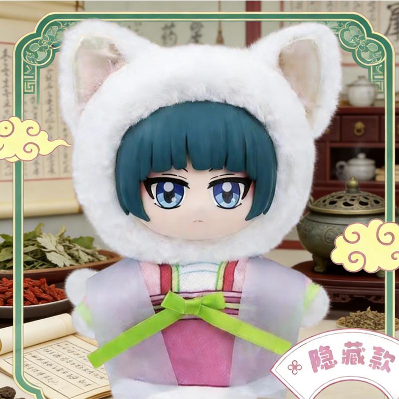 Eaki Genuine The Apothecary Diaries Cute Pet Pavilion Series Blind Box Anime Figure Mao Mao Risshu Kawaii Cute Doll Toys Gift