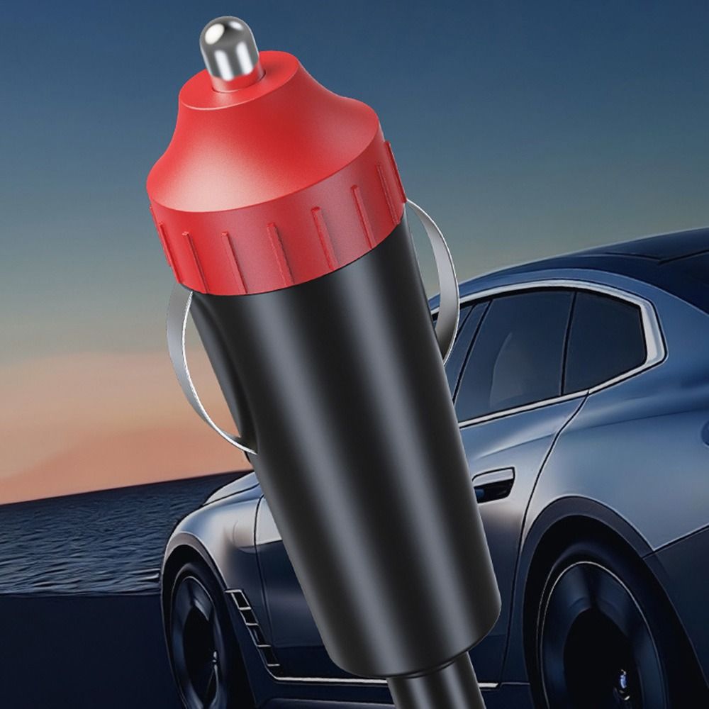 Fast Charging Car Power Inverter Independent Switch Control Car Outlet Adapter Travel and Camping