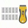Multi-Function Double-Headed Glue Removal Scraper for Car Film and Kitchen Cleaning