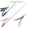 Diy Homemade Cat Wand Replacement Head Pearl Feather Cat Wand Replacement Head Fun Interactive Pet Toy