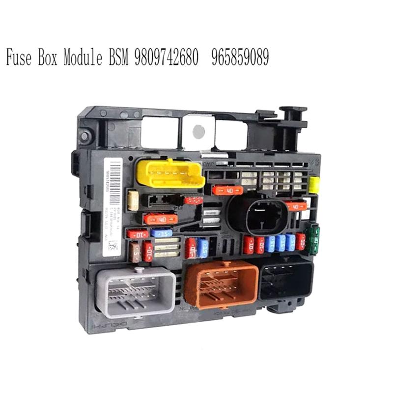 Fuse Box Module BSM 9809742680 965859089 for Citroen C5 C4 Fuse Box Unit