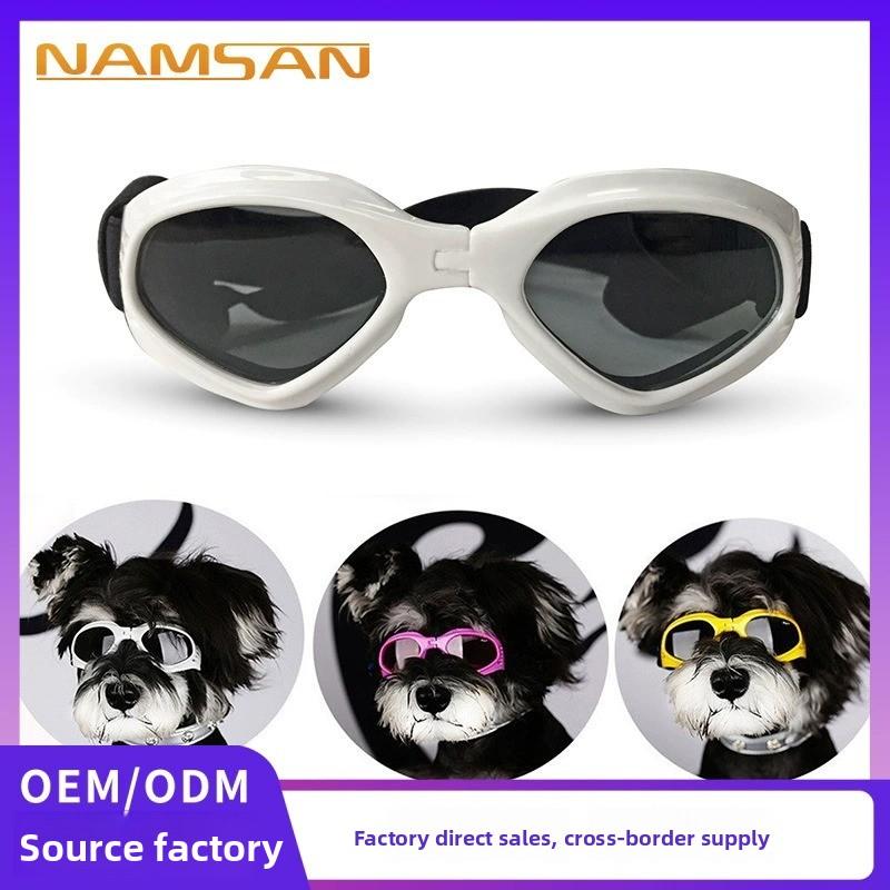 Gafas de sol plegables para mascotas, accesorios creativos para perros y gatos, gafas de esquí