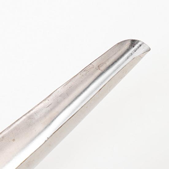 Lopatka na krmivo pro ptáky s hrází Snadno použitelná Krmí Nerezová klec pro domácí mazlíčky