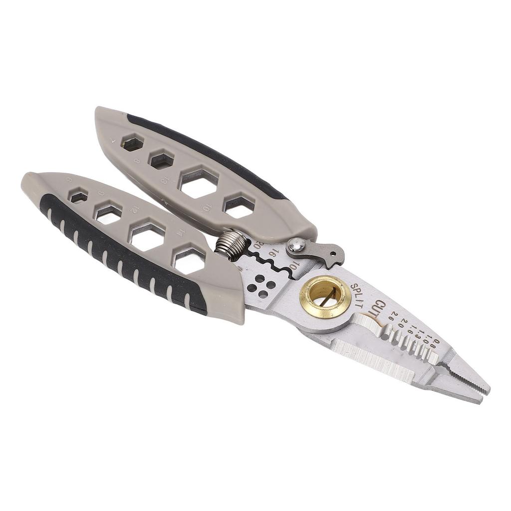 16 in 1 Electrician Pliers 7 Inch Cable Stripper Tool for Wire Crimping Stripping Winding Cutting