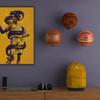 1Pc Basketball Volleyball Soccer Display Holders Home Ball Rack On The Wall Ball Rack Put The Ball Rack Football Display Racks