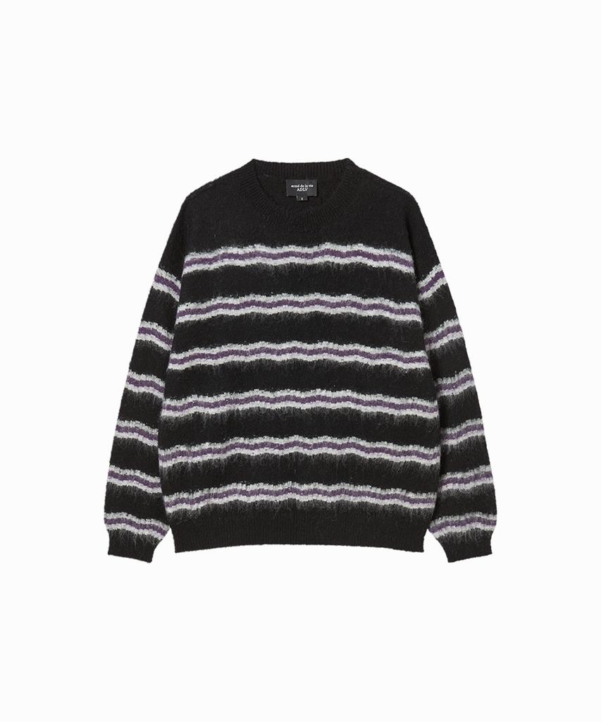 ACME DE LA VIE Wave Stripe Mohair Knit (2 Color)