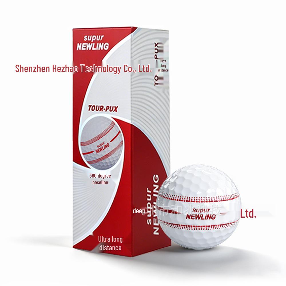 4-Layer Golf Ball Set with 360° Alignment for On-Course Play, Polyurethane, Special Gift Box