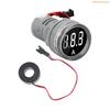 K1AE Round LED Display Current Ampermeter Voltmeter Ammeter Digital Current