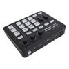 Gaming Sound Mixer Bluetooth 5.0 Typ C Live Soundkarte mit RGB-Licht für Live-Streaming Podcasting