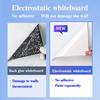 Electrostatic Whiteboard Sticker Reusable Removable Teaching Graffiti Drawing Board Household PP Erasable Whiteboard Reusable