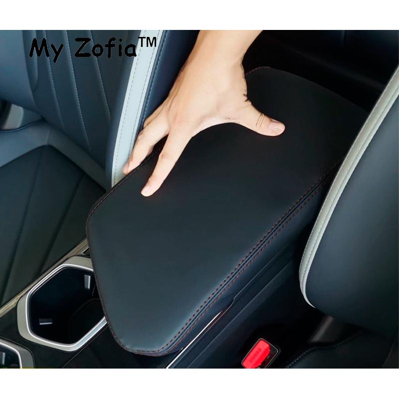 For Geely New Coolray 2023 2024 2025 Restyling Car Center Console Armrest Anti-dirty Pad Cover PU Leather Cover Auto Accessories