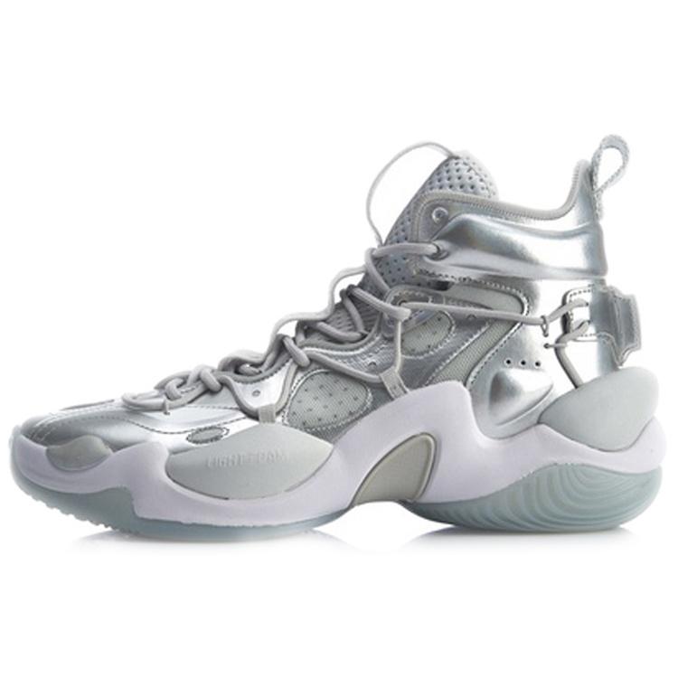 Li-Ning Power 6 Premium Hi Silver Grey Men s ABAQ011-5 EU 39⅔