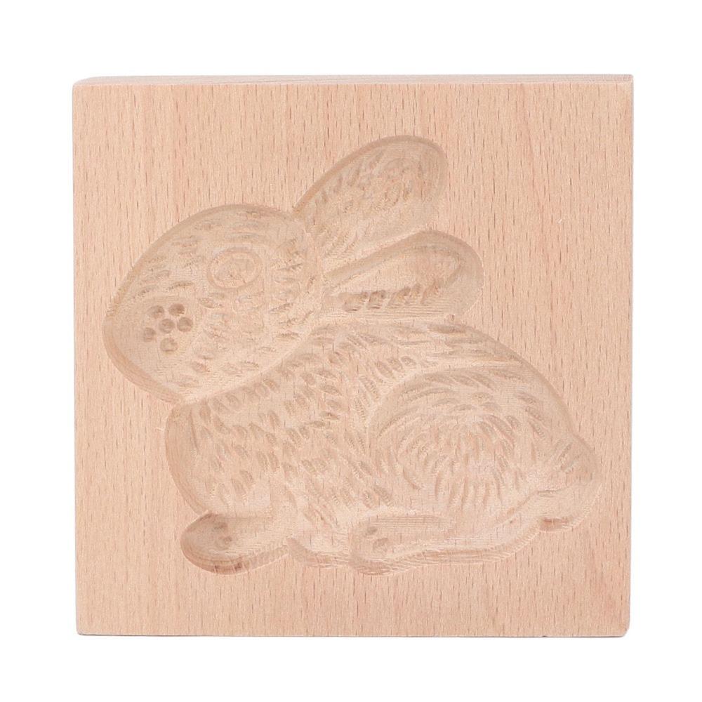 Smooth Surface Cookie Cutter Squirrel Windmill Bunny Pinecone Bee Baking Stamp Cookie Decorating Bunny