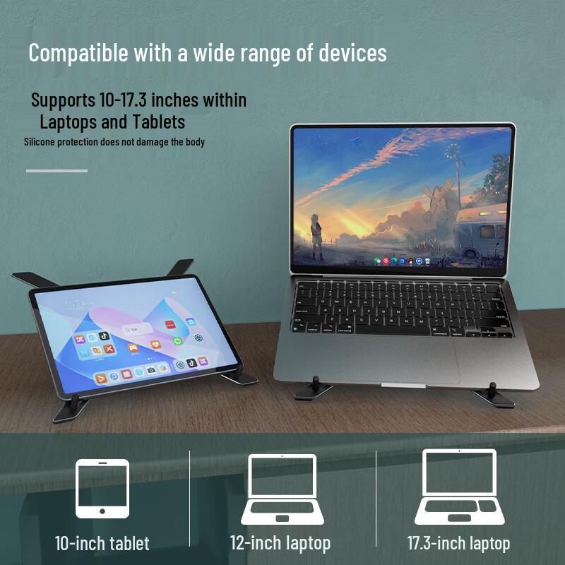 Adjustable Portable Laptop & Tablet Stand