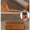 Kalimba, 17-Key Mahogany Thumb Piano, Pre-Tuned, Scale Engraved, Tuned, Includes Japanese Sheet Music, Beginner's Guide, Thumb Piano Set, Perfect