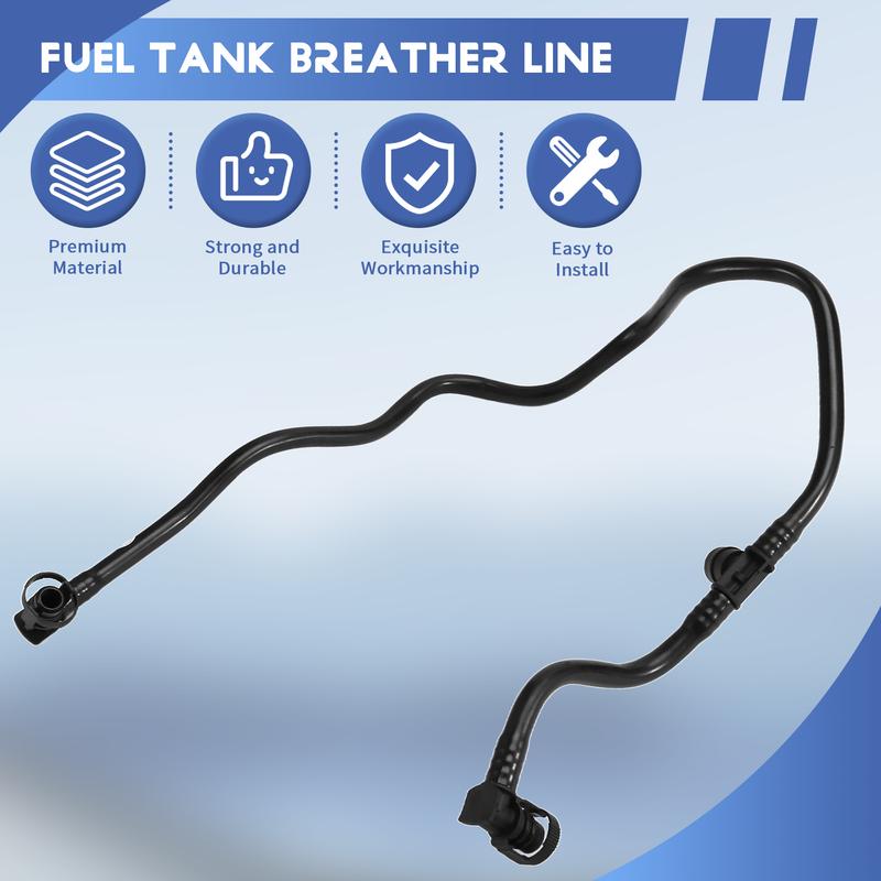 AT-13907601515 Fuel Tank Breather Line For BMW E84 E89 F20 F20N F21 F21N Radiator Coolant Hose Water Pipe