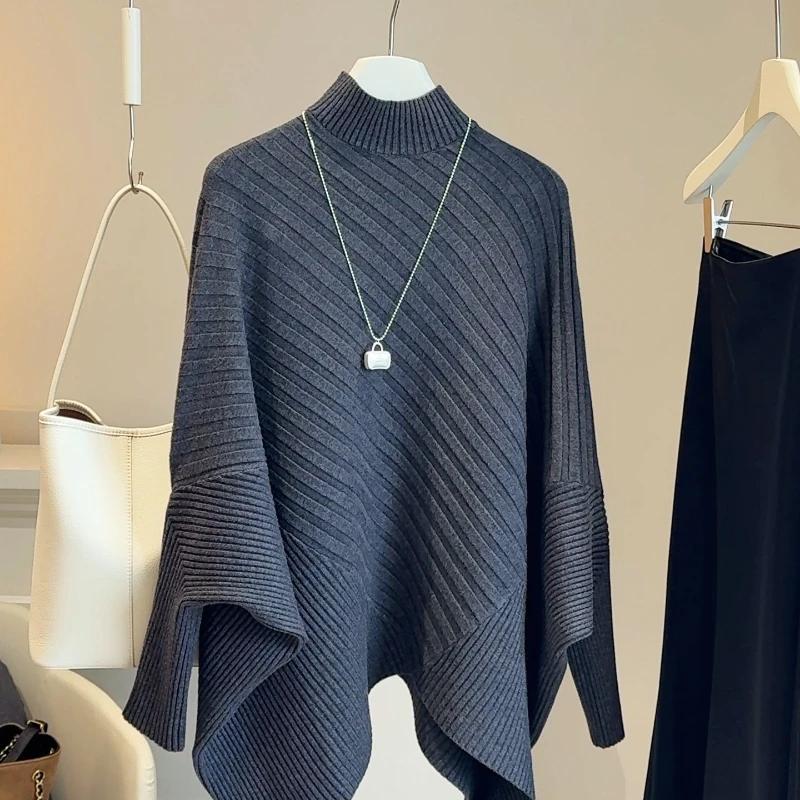 

Жилет для жінок Бавовняний Осінньо-зимовий Без рукавів Топи В язаний З коміром поло Светр Потовщений Жилет Топ M сірий