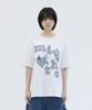 Mimdeowodeulobeu Mimthe Patchwork T-Shirt_White