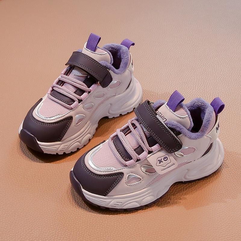 Girls' Sports Shoes, New Autumn and Winter Models, Children's Dad Shoes, Soft-soled Running Shoes for Older Kids, Girls' Casual Shoes