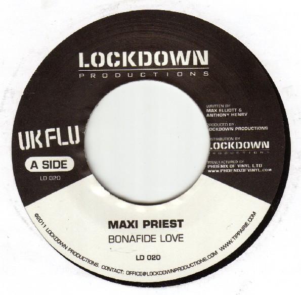 

7inch Record MAXI PRIEST / JOEY FEVER - Bonafide Love / Good Looks LD020 Lockdown Produc 2011 UK Reggae, Ska & Dub Used