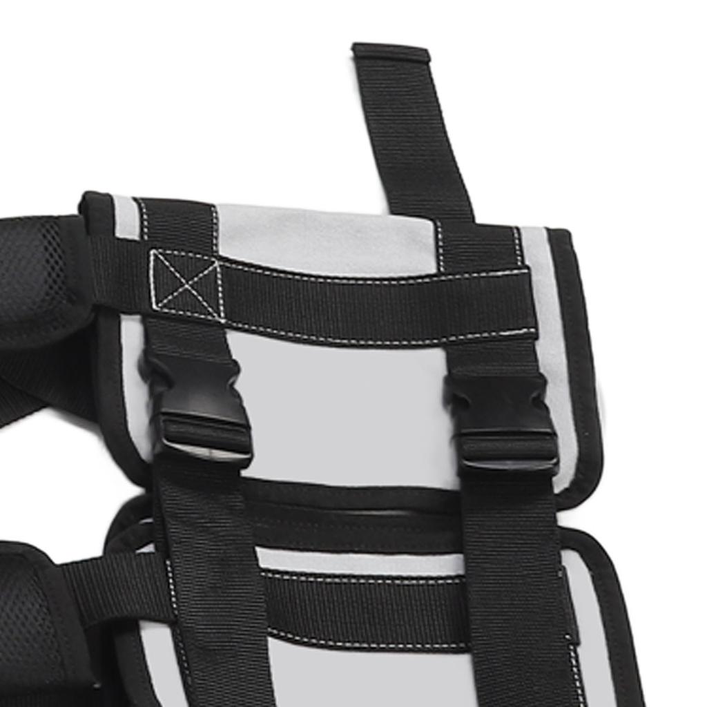 Back Hanging Harness Thicken Cotton Fabric Horizontal Bar Fitness Waist Belt for Home