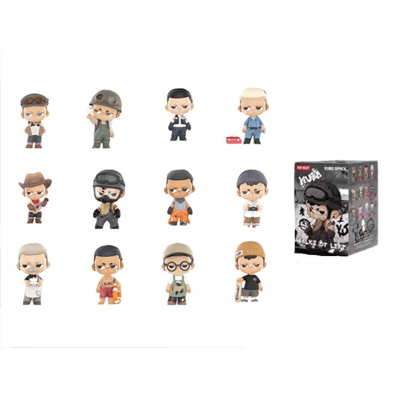 POP MART KUBO Walks Of Life Collection Mystery Boxes, Single Mystery Box