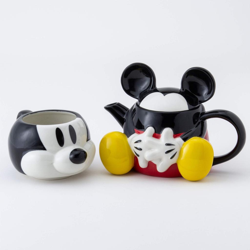 Sun Art Disney Mickey Mouse Teapot Cup Tea SAN1812 & (Single Set)