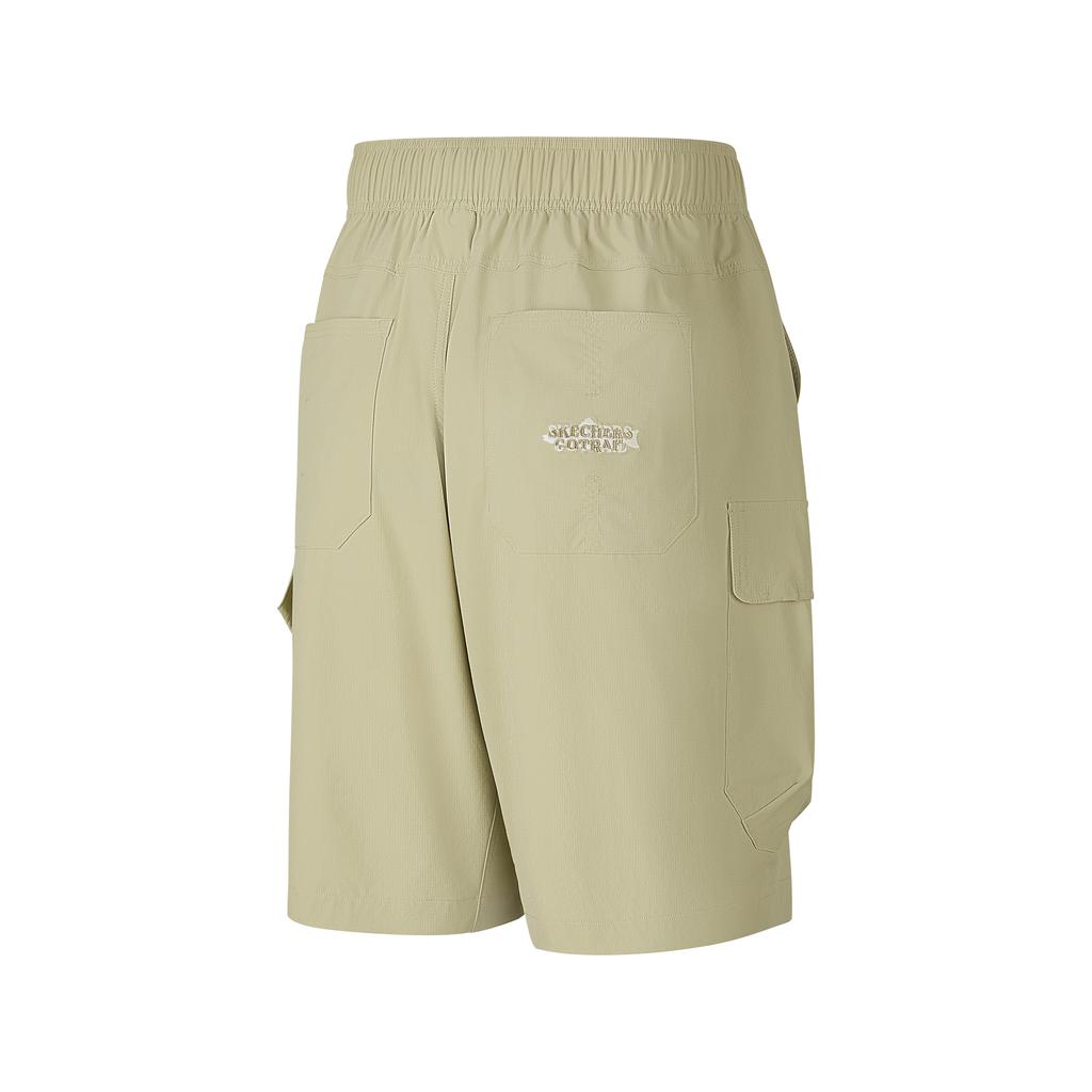 Skechers Outdoor Series Woven Loose Fit Lace-Up Casual Shorts Men shorts P226M132-00R9