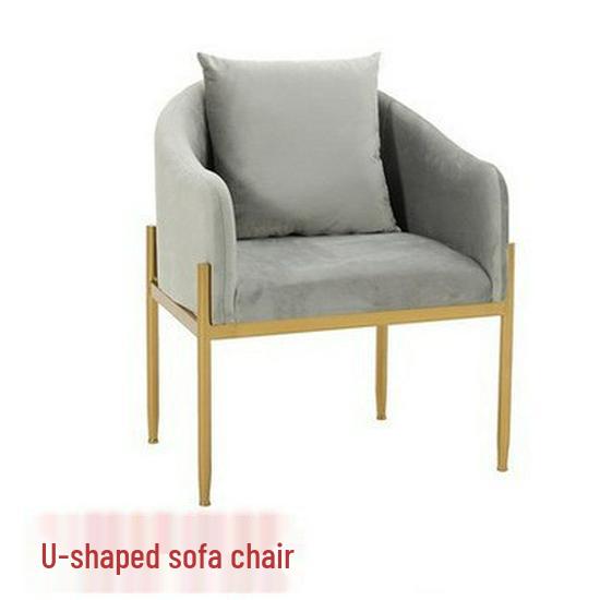 Contemporary Plush Backrest Chair for Home, Office, or Leisure.