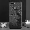 Ins Travel Country Sketch City Map Case For Oppo A98 A78 A58 A15 A16 A17 A5 A9 A91 A52 A72 A76 A96 A74 A94 A54 S A57 A77 Cover