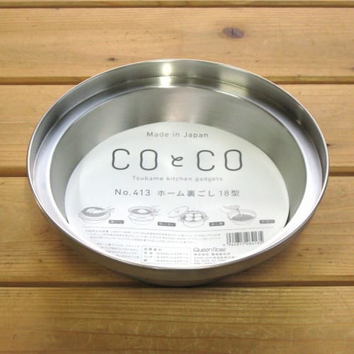 Shimotori Seisakusho Home Strainer, Diameter 208mm, 30 Mesh, Made in Japan, 413