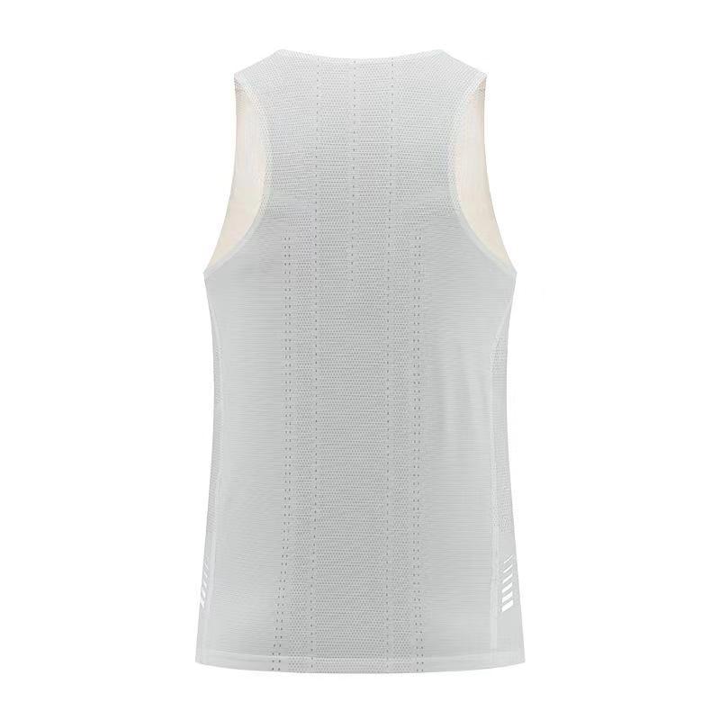 2024 Men s Sleeveless Quick-Dry Sports Vest for Running & Fitness